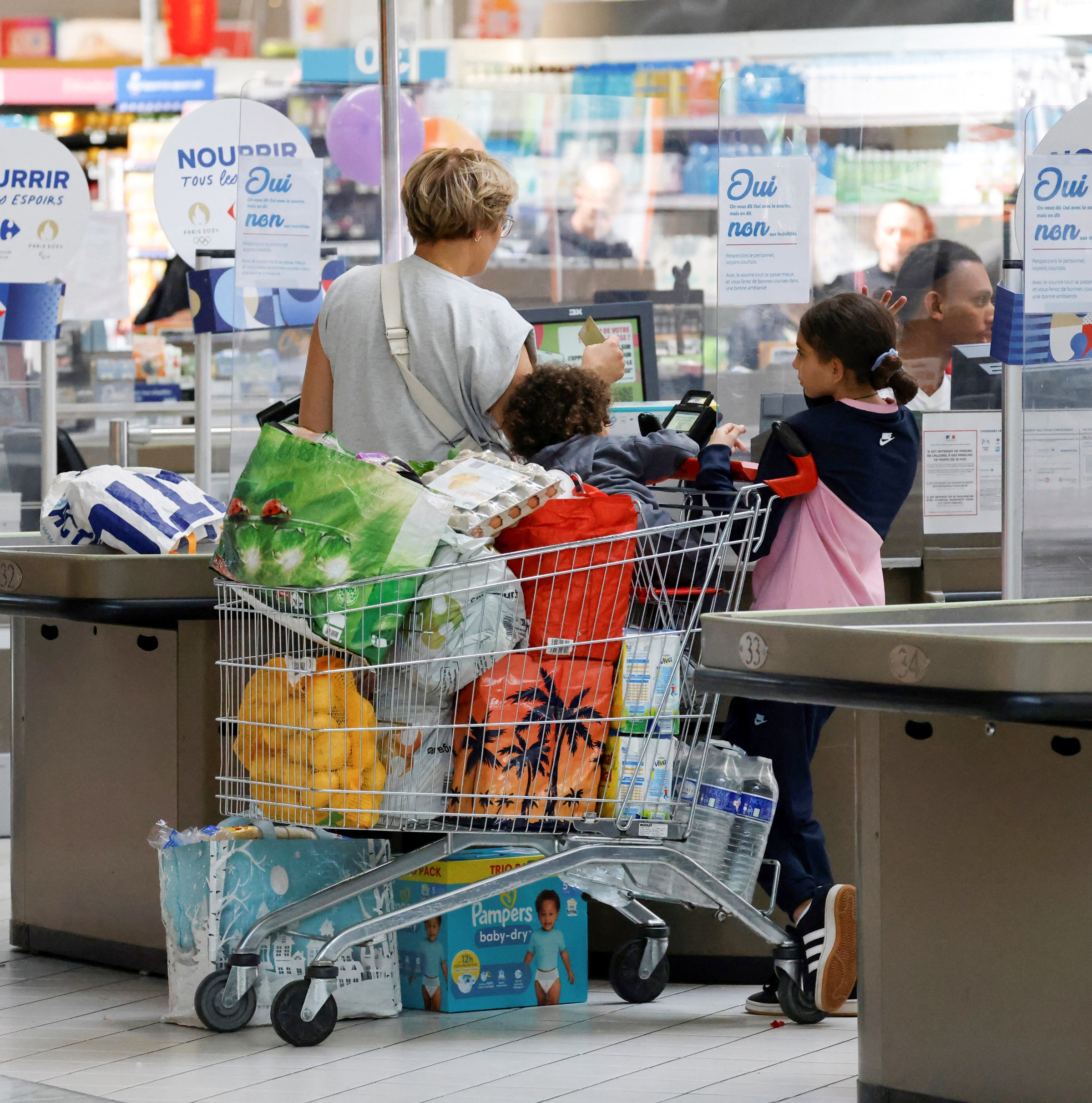 What happens to the money when I round up at the register?