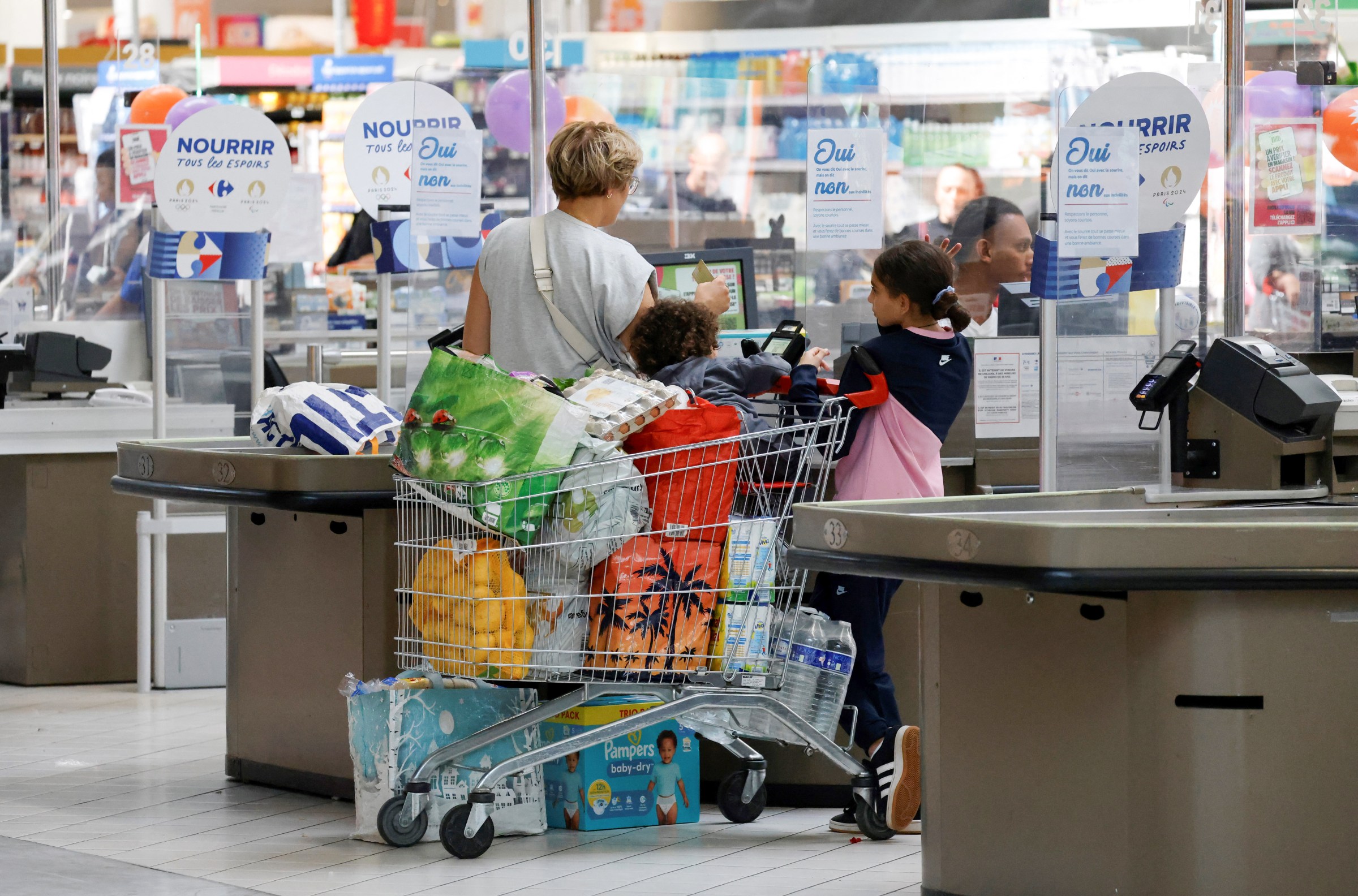 What happens to the money when I round up at the register?